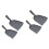 4Pcs Multifunctional Ash Grey for Home and Bbq 5