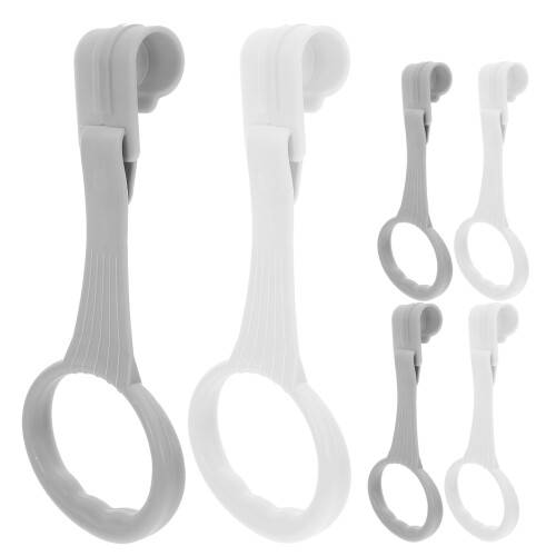12Pcs Portable Baby Pull Rings Multi PP for Toddler Walking Assistance