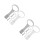 12Pcs Portable Baby Pull Rings Multi PP for Toddler Walking Assistance 5