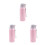 3Pièces Isothermes Reutilisables Roses Pour Hydratation Senior 5