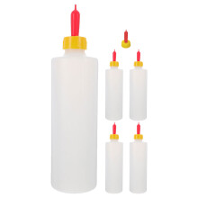 2Sets Assorted Color Lamb and Goat Milk Feeder Bottle Kit PVC Material