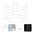 24Pièces Bande De Protection Masque Blanc Antidérapant Usage Extérieur 8