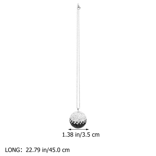 Accessoire Auto Boule Cristal Noir Décor Chic Et Raffiné 1