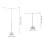 Silver Tabletop Flag Pole Holder with Metal Base for Desk 3