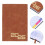 2St Tijdbeheer Planner Journal Bruin, Compact Met Schrijfpapier 10