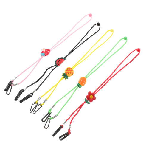 25Pièces Cordon Masque Enfant Réglable Avec Clips 1