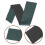 5Pcs Dark Green Universal Keyboard Cover Fabric Piano Dust Protector 11