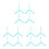 12Pcs Light Green Plastic Action Figure Display Stand Holder for Dolls 8