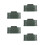 5St Creatieve Groene Deurbel Plastic Voor Grappige Thuisdecoratie 5