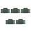 5St Creatieve Groene Deurbel Plastic Voor Grappige Thuisdecoratie 8