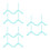 12Pcs Light Green Plastic Action Figure Display Stand Holder for Dolls 5
