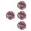4000Pcs Colored Felt Fabric Circles for DIY Sewing and Handmade Crafts 6