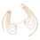 2St Gouden Multilayer Tailleketting Met , Verstelbaar En Elegant 1