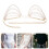 2St Gouden Multilayer Tailleketting Met , Verstelbaar En Elegant 10