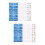 48Ensembles Cartes Diplômés Sûr Couleurs Multiples 7