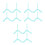 12Pcs Light Green Plastic Action Figure Display Stand Holder for Dolls 9