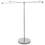 Silver Tabletop Flag Pole Holder with Metal Base for Desk 9
