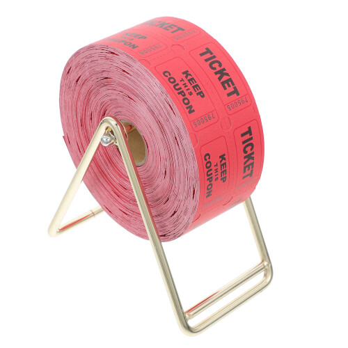2000Pièces Rouleaux Tickets De Raffle Rouge Pour Événements 1
