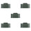 5St Creatieve Groene Deurbel Plastic Voor Grappige Thuisdecoratie 9