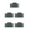 5St Creatieve Groene Deurbel Plastic Voor Grappige Thuisdecoratie 4