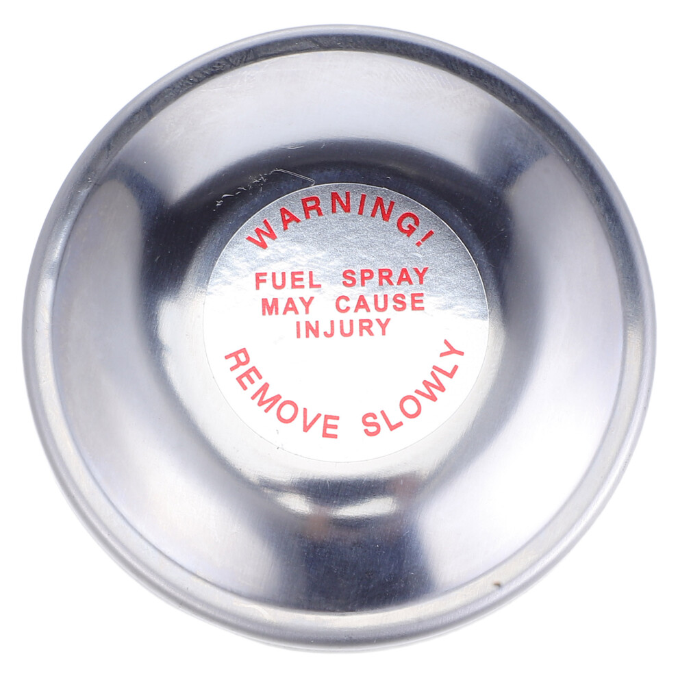2Pcs Metal Fuel Filler Cap For 1000 10 Tw Tractor Farm Use Silver 3641015094133