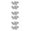 6St Witte Zinc Schoenclips Stervorm En Bruiloft 2