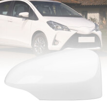 Coeque de miroir de recul en ABS blanc pour véhicules avec clignotant, côté droit
