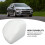 Capuchon de rétroviseur blanc pour Cruze 2017-2019 ABS 5