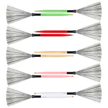 10Paren Duurzame Drum Brushes Met Handvat Voor Drummers