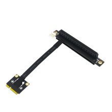270 Degree  PCIe to PCI-E 16X Adapter Cable Riser  PCIe to PCI Express 4P Power for PCIE Tester Extender