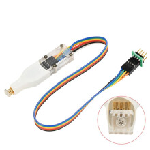 SOP8 WSON8 QDFN8 Chip Download Burn Write Probe Spring Pin Flash Eeprom Chip Burner Cable Spacing Pitch 4.4