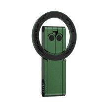 MA60 Magnetic Phone Tripod Stand Foldable Desk Holder Flexible Adjustment for  17 16  Smartphones Green