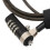 Laptop Lock for  Laptop Password Computer Lock 3 X 5mm Wedge-Shaped Small Hole 6