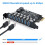 Adaptateur D'Extension USB 3.0 PCI Express PCI E Vers 7  USB 3 Gen1 5 Gbit/S pour PC de Bureau 2