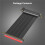 PCIE 4.0 Extension Cable, Black 16x Shielded High Speed GPU Riser Cable for GPU Extension Card, Length 20cm 6