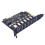 Adaptateur D'Extension USB 3.0 PCI Express PCI E Vers 7  USB 3 Gen1 5 Gbit/S pour PC de Bureau 5