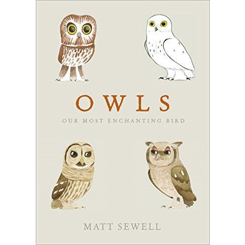 Owls by Matt Sewell Hardcover Book