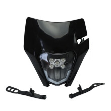 Conjunto de Faros LED de 12 V para Motocicletas para SX-F SX EXC XC-W XC-F WR DRZ KLX KX YZ F Dirt Bike