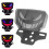 Motorcycle LED Devil Eye Tail Lights Brake Rear Light Lamp Integration Tail with Dynamic Flash for  TMX155 CG125 6