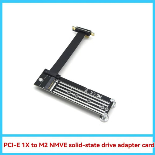 Cabo Extensor PCIe X1 PCI-E3.0 1x para M.2 NVMe M Key 2280 Gen3.0 2