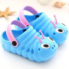 (Blue,24)Kids Girls Boys Toddler Summer Holiday Beach Slip On Sandals Jelly Slipper Shoes
