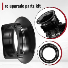 Cooling Fan Cover Air Cooling Channel for 540 550 Motor/ESC Heatsink 1/10 1/8 Sakura-D3 D4 HSP/HPI RC Car 30x30mm,Black