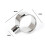 For  51MM Alloy Bottomless Handle  Double Ear Accessory Coffee Machine Accessories Without Filter Basket 6