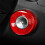 For  Camaro 2010-2015 Carbon Fiber Start  Key Frame Ignition Engine Start-Stop  Button Frame Cover 5