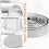 12PCS Stainless Steel Round Cake Mold Baking Mousse  Kitchen Tools Pizza Cooking Cookie Cutter DIY Cake  Tools 5