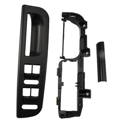 Black Front Left  Bezel & Handle Trim & Bracket for -  Bora  MK4