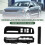 Black Front Left  Bezel & Handle Trim & Bracket for -  Bora  MK4 3