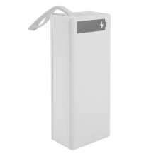16x18650 Battery Storage Box PD QC3.0 Quick Charge DIY Power Bank Box Case 18650 Battery Holder Box White