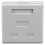 RJ45 Network Socket - Shielded Surface Mounted Double Wall Socket with CAT6A Ethernet LAN Cable Port for Network Cable 7