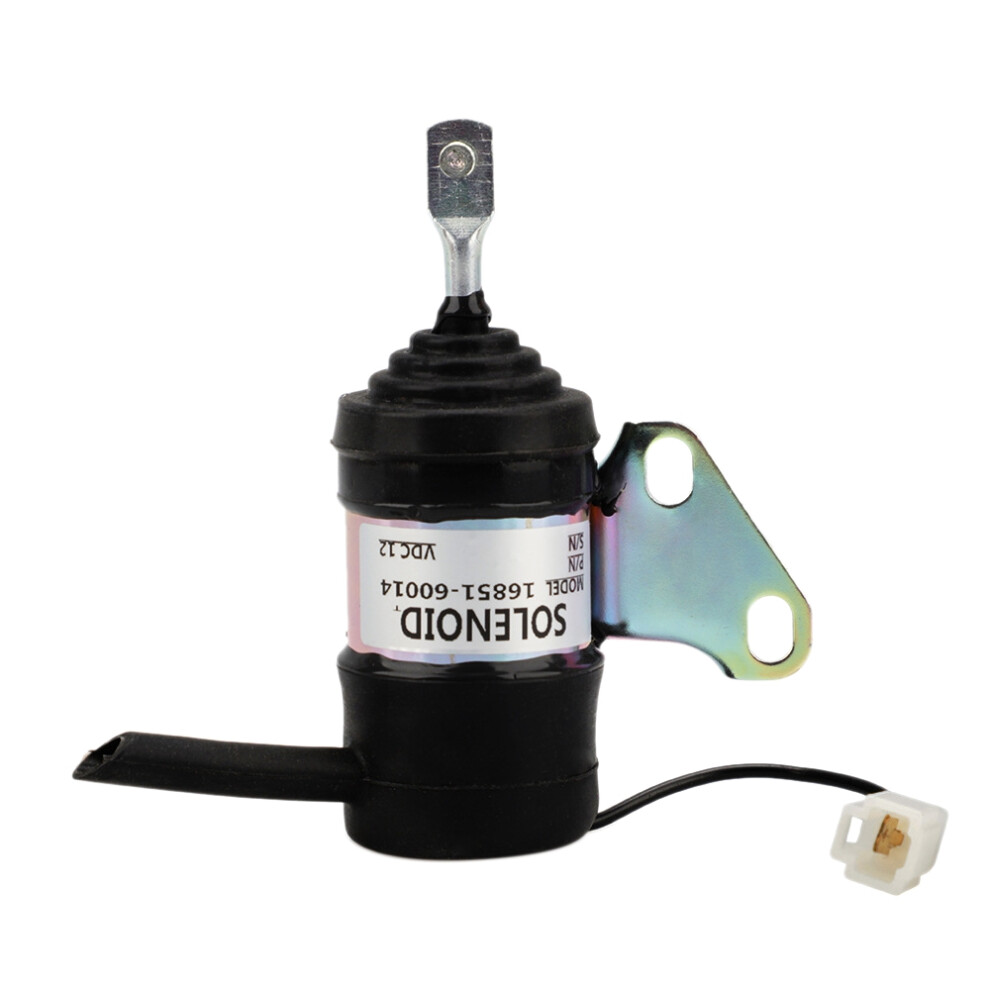 Fuel Stop Solenoid Power-Off Valve For Mower Tractor Excavator Rtv Rtv900 16851-60014 052600-4530 4712225236824
